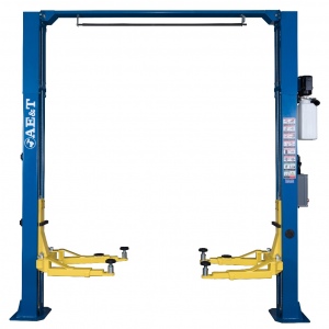 Подъемник двухстоечный S4D-2E AE&T с верхней синхронизацией (220В)