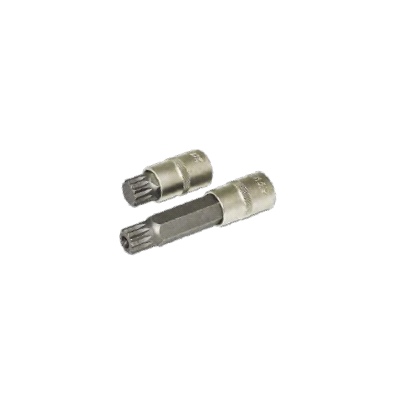 Головка со вставкой Spline 1/2' L=100mm M16 с отверстием CrV БМ 972716