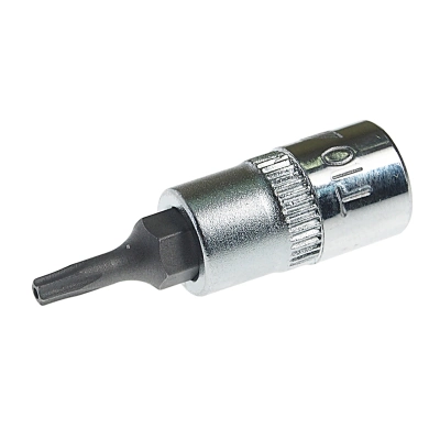 Бита-головка 1/4' TORX T10Hх37мм с отверстием JTC-23510