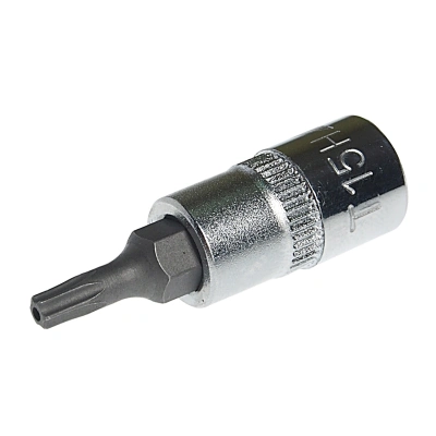 Бита-головка 1/4' TORX T15Hх37мм с отверстием JTC-23515