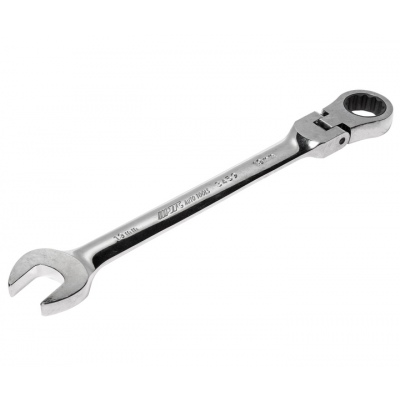 Ключ комбинированный 19х19мм трещоточный шарнирный JTC-3459