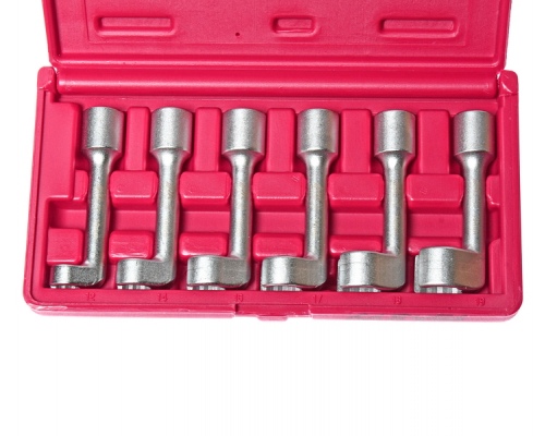 Набор ключей разрезных 12-19 мм. L-образных 6 предметов JTC-4757