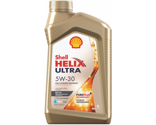 Моторное масло Shell Helix Ultra ECT C3 5W-30 синтетическое, 1 л.