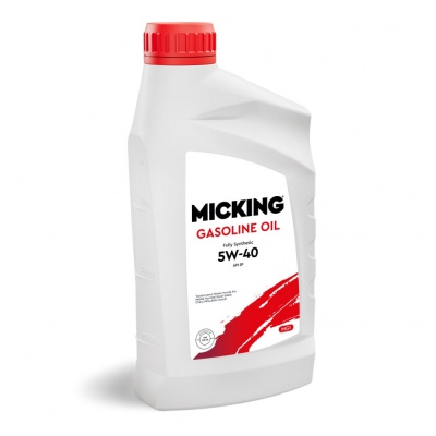 Масло моторное синтетическое Micking Gasoline Oil MG1 5W-40 синтетическое API SP, 1л