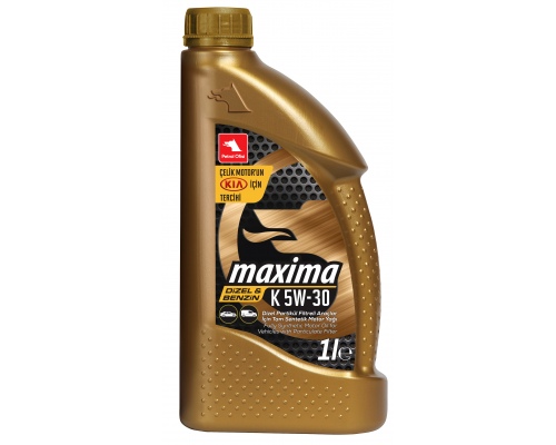Масло моторное синтетическое Petrol Ofisi Maxima K 5W-30 Fully Synthetic, 1 л.