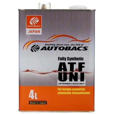 Масло трансмиссионное синтетическое для АКПП AUTOBACS ATF UNI FS, 4 литра