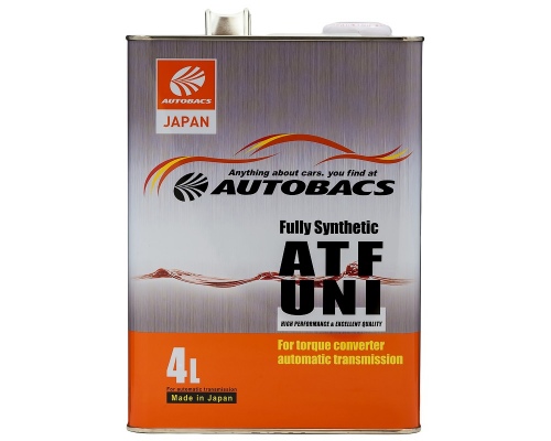 Масло трансмиссионное синтетическое для АКПП AUTOBACS ATF UNI FS, 4 литра