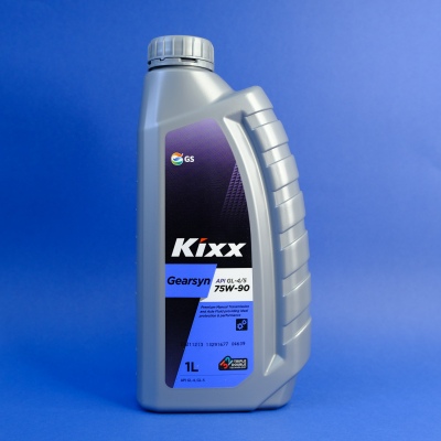 Масло трансмиссионное синтетическое KIXX GEARSYN  GL-4/5 75W-90  KX113, 1 л.