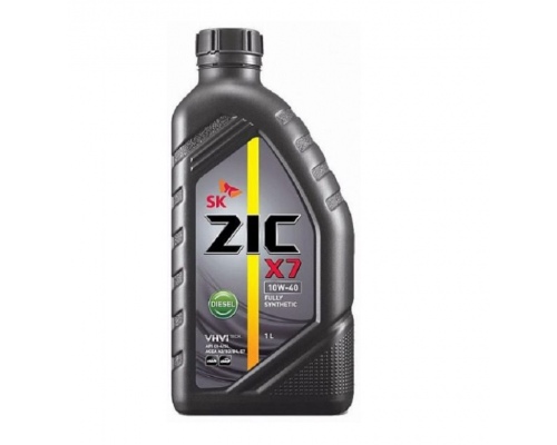 Масло моторное синтетическое R ZIC X7 DIESEL 10W-40 CI-4/SL,   1 литр