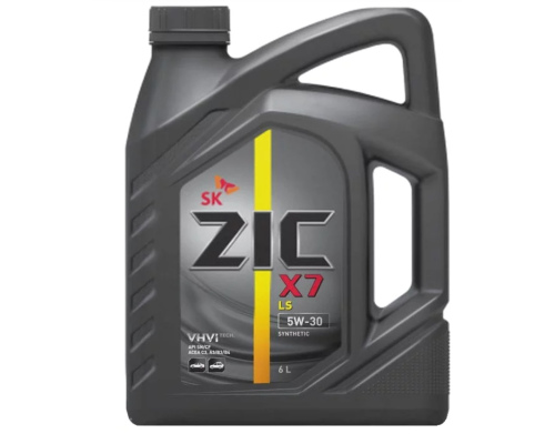 Масло моторное синтетическое R ZIC X7 LS 5W-30 SM/CF,   4 л.