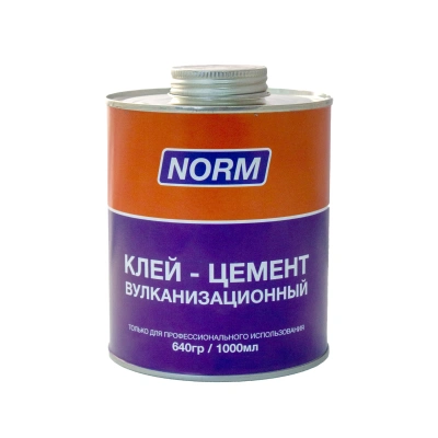 Клей-активатор с кисточкой, прозрачный НОРМ 14-032,  1 л