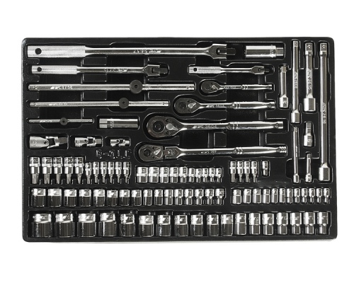 Набор инструментов для тележки инструментальной JTC-3931 (3-я секция) 94 предмета в ложементе JTC-39313